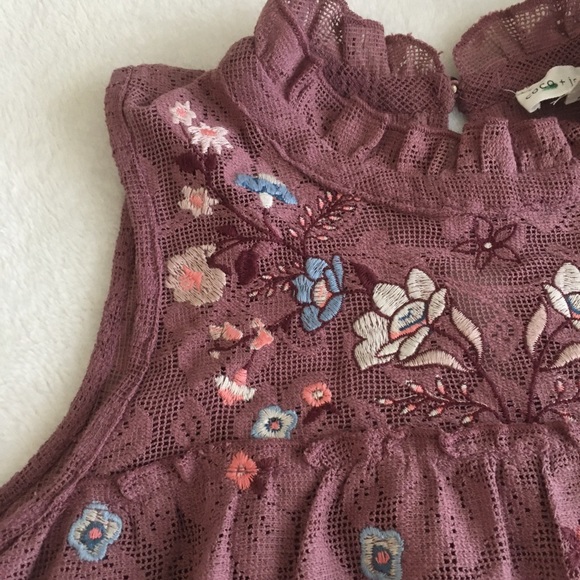 Coco + jaimeson boho embroidered sleeveless dress - Picture 4 of 7